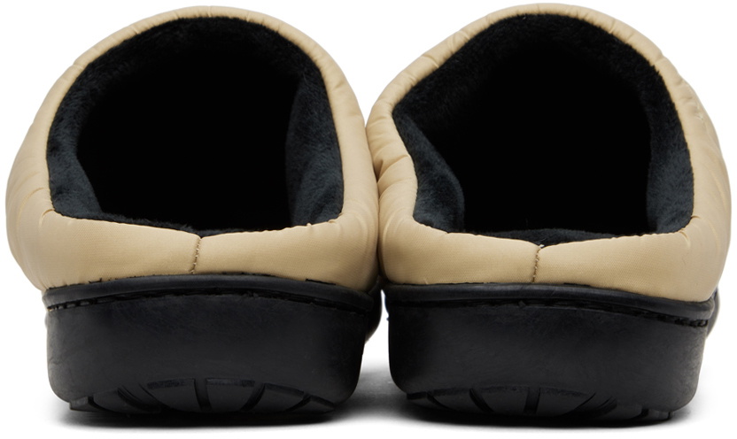 SUBU Beige Quilted Slippers