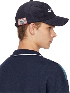 DEVÁ STATES Navy Embroidered Cap