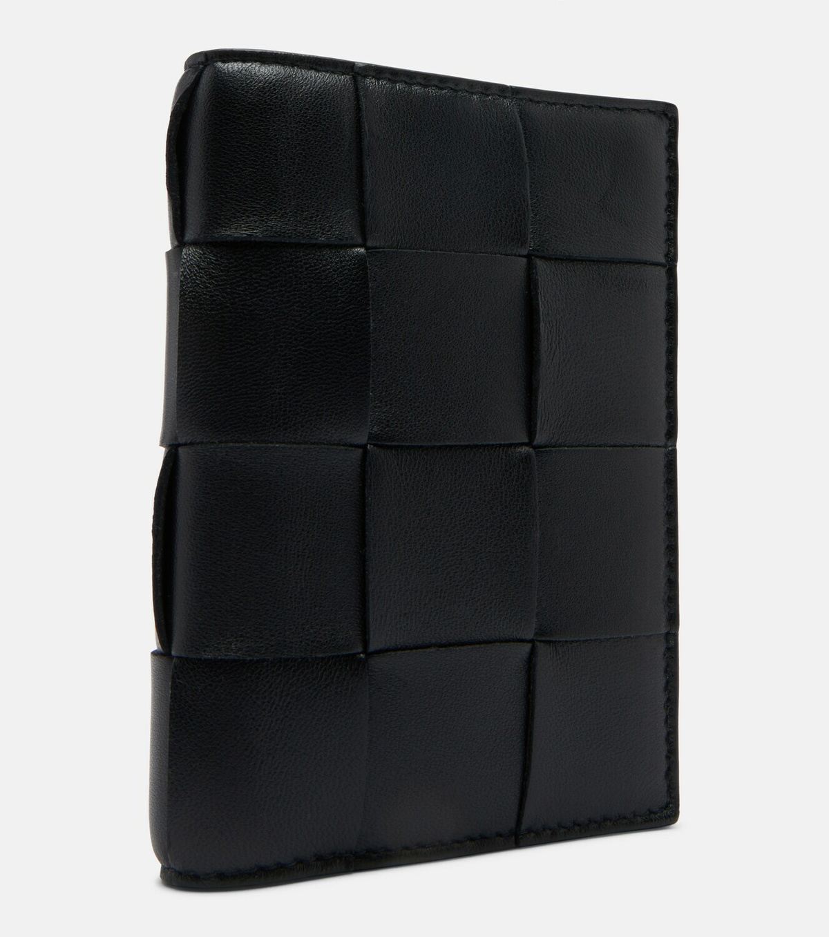 Bottega Veneta Intrecciato leather passport holder