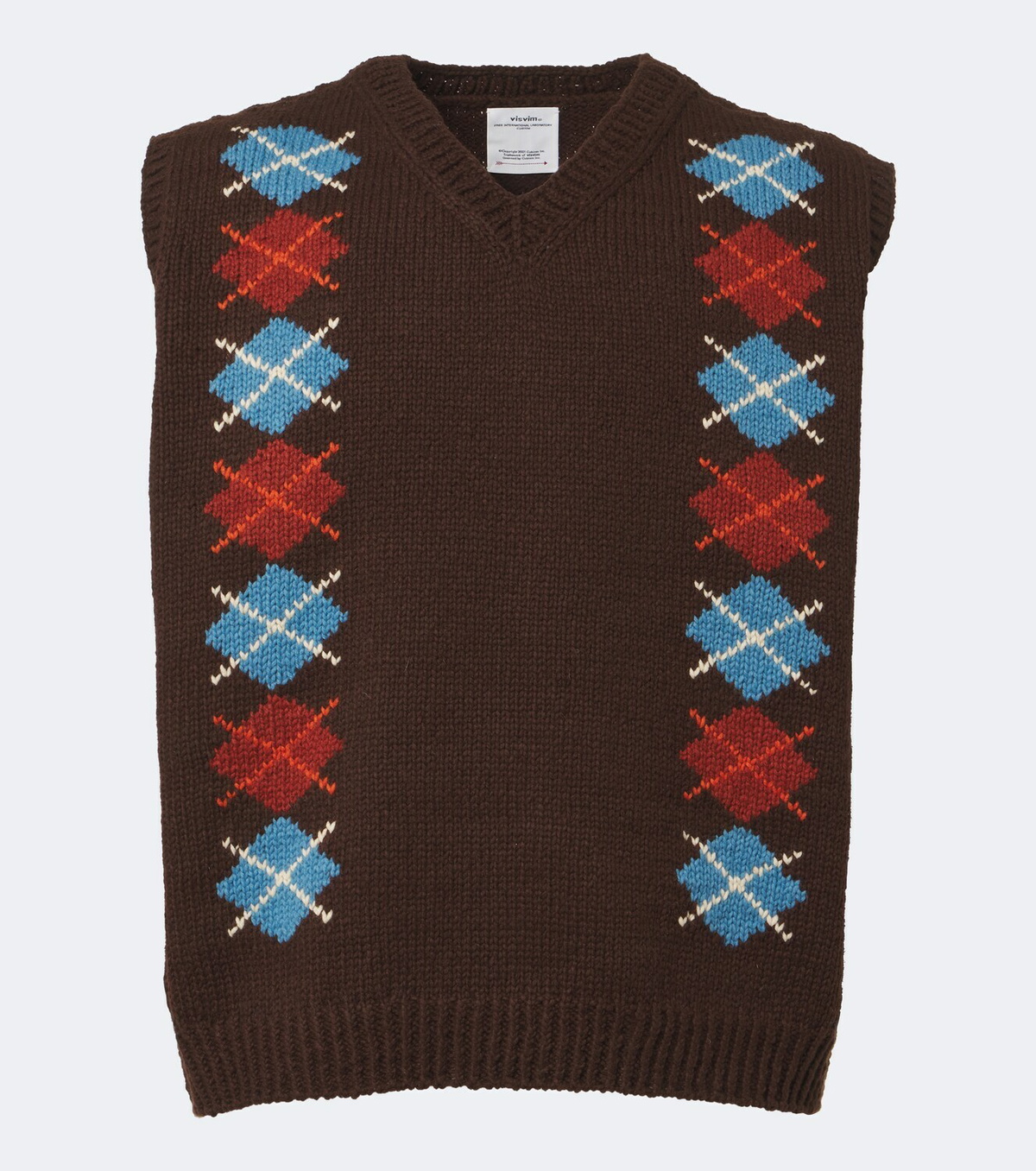 Visvim Diamante wool and cashmere sweater vest
