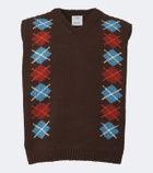 Visvim Diamante wool and cashmere sweater vest