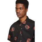 PS by Paul Smith Black and Red Fox Casual Shirt