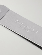 SAINT LAURENT - Logo-Engraved Silver-Tone Money Clip