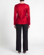 Manila Grace Womens Top Brick