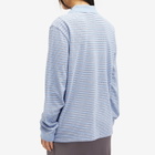 Saks Potts Women's Serena Polo Shirt in Blue Stripe