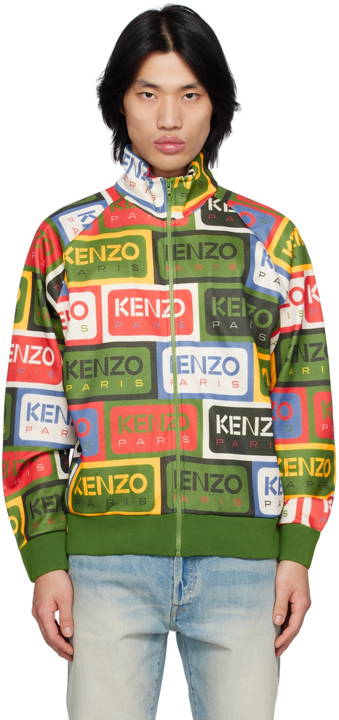 Kenzo Multicolor Kenzo Paris 'Kenzo Labels' Track Jacket Kenzo