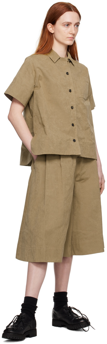 Mark Kenly Domino Tan Khaki Phraya Shorts