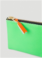 Super Fluro Wallet in Green