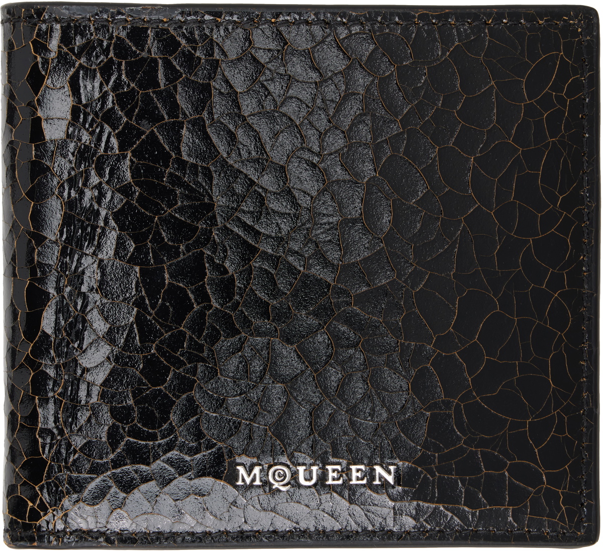 McQueen Black Bifold Wallet