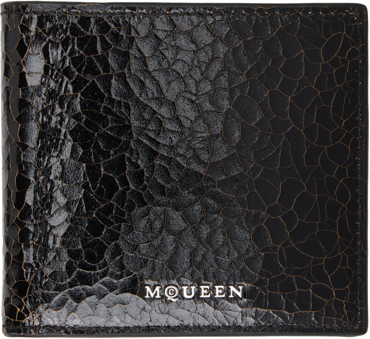 Photo: McQueen Black Bifold Wallet