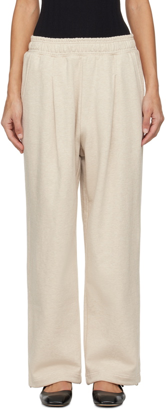 Photo: Dunst Beige Drawstring Lounge Pants