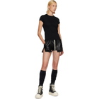 Rick Owens Black Tower Cropped Level T-shirt