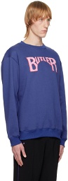 BUTLER SVC SSENSE Exclusive Blue Arch Sweatshirt