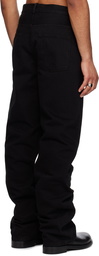 Ann Demeulemeester Black Ronald 5 Pocket Comfort Jeans