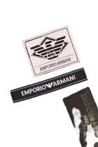 Emporio Armani Black Cotton Blend Sweatshirt