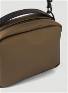 Mirco Box Crossbody Bag in Brown