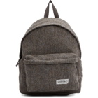 Eastpak Brown Harris Tweed Edition Wool Herringbone Padded Pakr Backpack