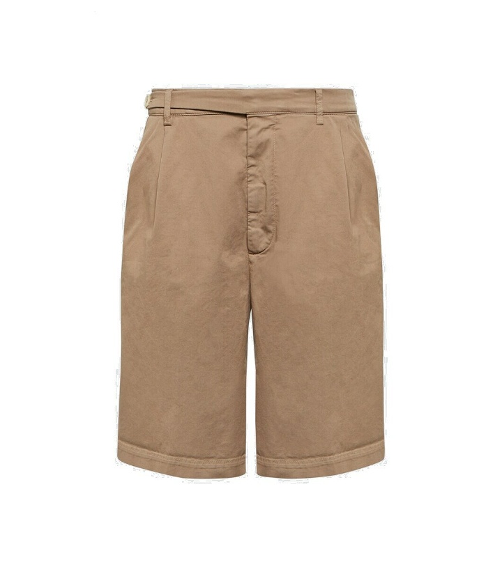 Photo: Brunello Cucinelli Cotton-blend Bermuda shorts