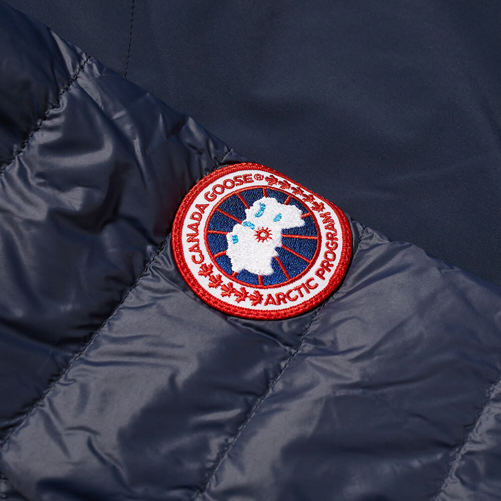 Canada Goose Men's Hybridge Weyburn Hoody in Atlantic Navy Canada