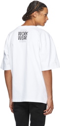 Heron Preston White 'Worldwide' T-Shirt