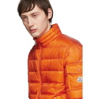 Moncler Orange Down Lambot Jacket