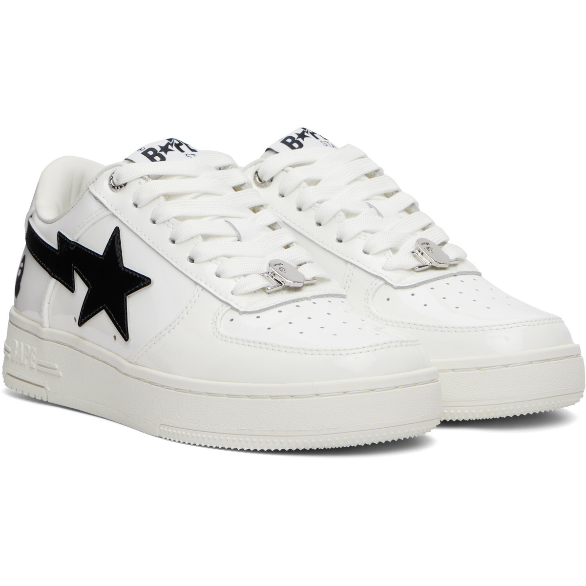 BAPE White & Black BAPE STA #2 L Sneakers