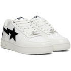 BAPE White & Black BAPE STA #2 L Sneakers