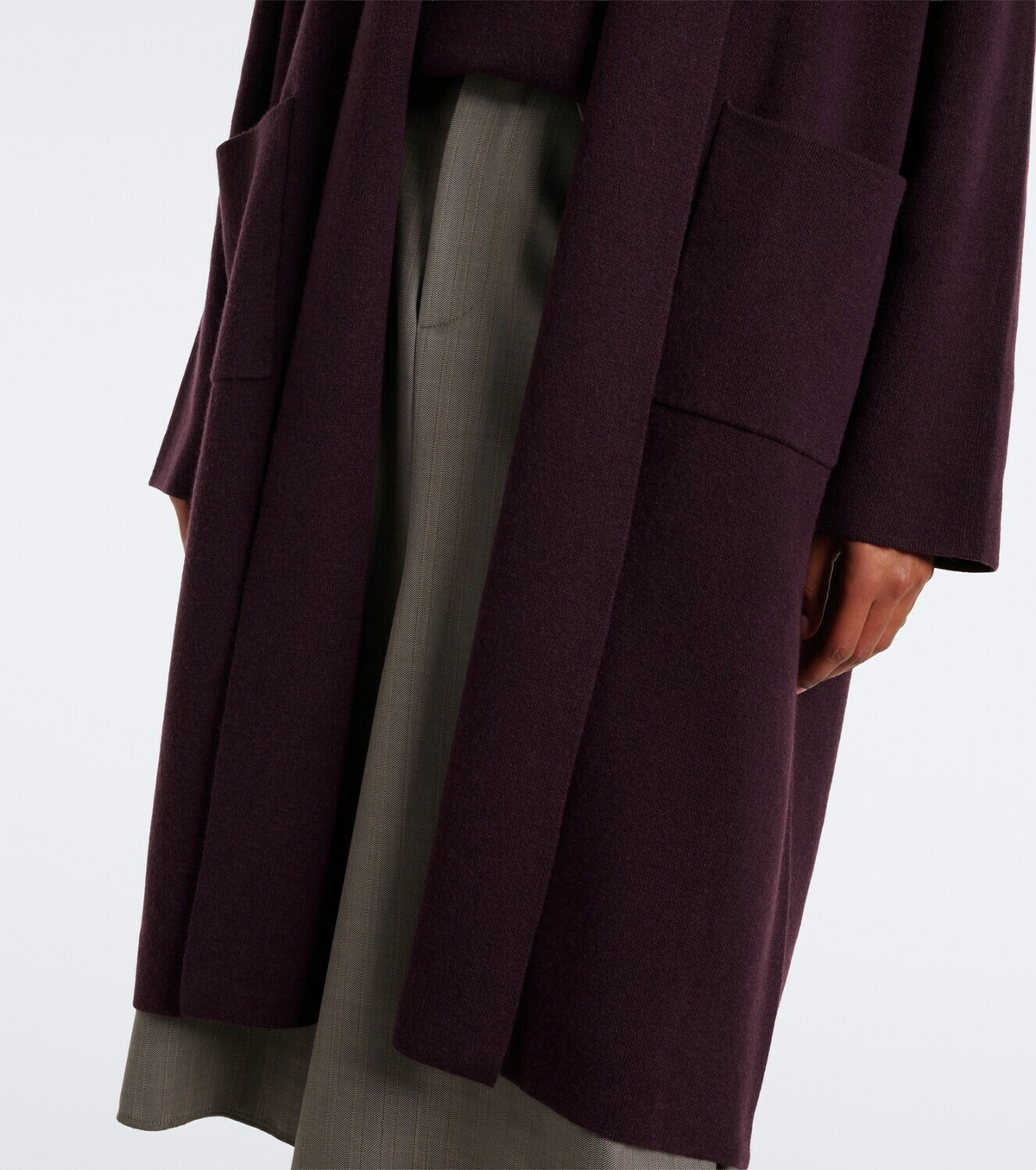 Jardin des Orangers Wool and cashmere coat