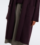 Jardin des Orangers Wool and cashmere coat