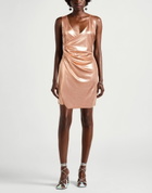 Chiara Boni La Petite Robe Womens Mini dress Copper