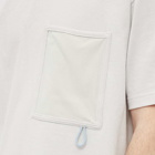 F/CE. Men's Mesh Pocket T-Shirt in Beige