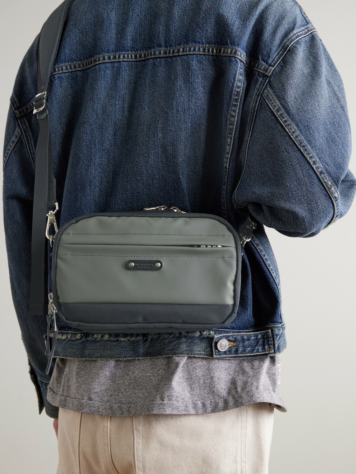 Master-Piece - Spec CORDURA® and Leather Messenger Bag