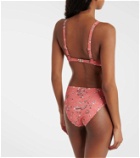 Isabel Marant Saly printed bikini bottoms