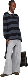OPEN YY Gray Velour Wide Lounge Pants