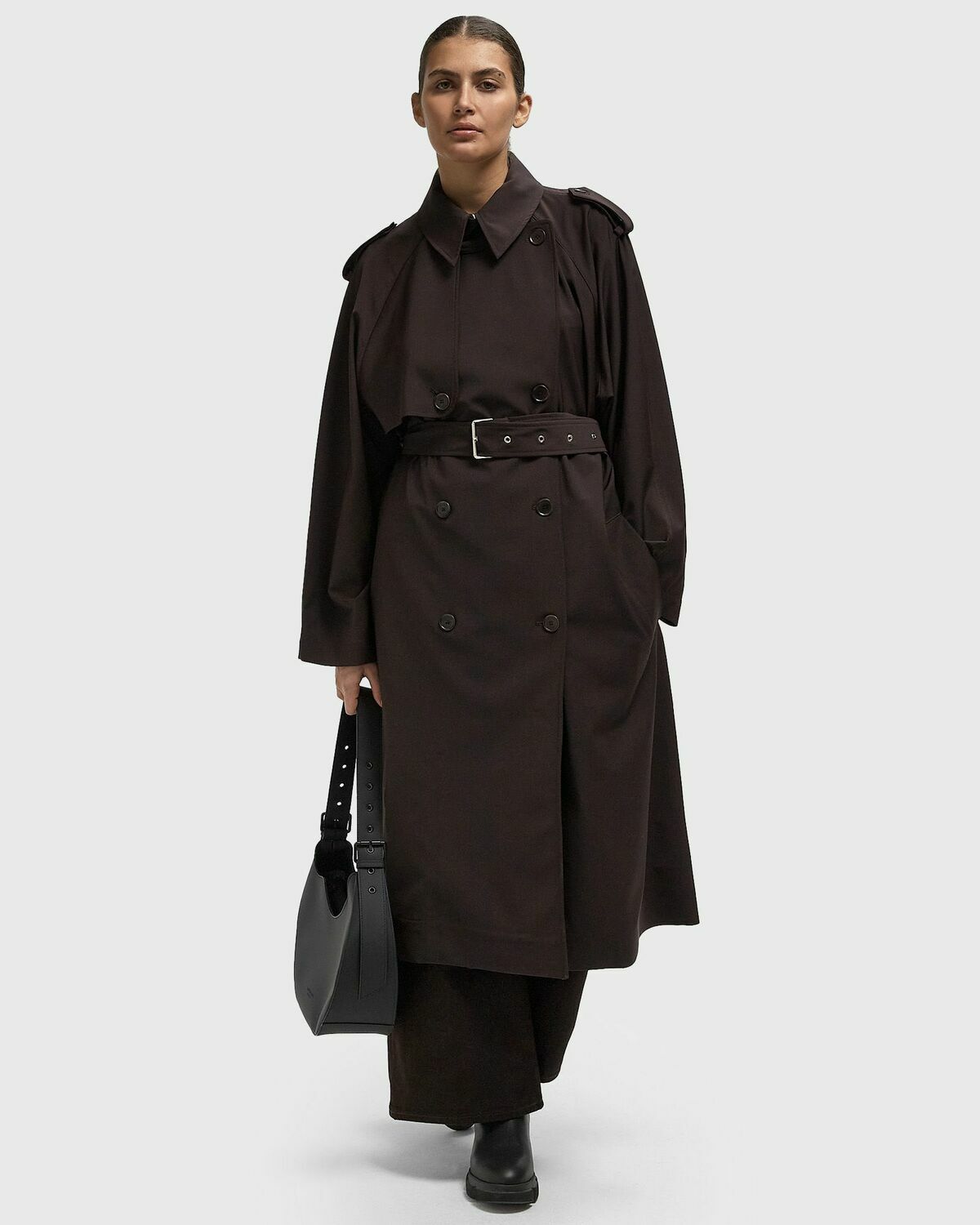 Lacoste COAT Brown Women