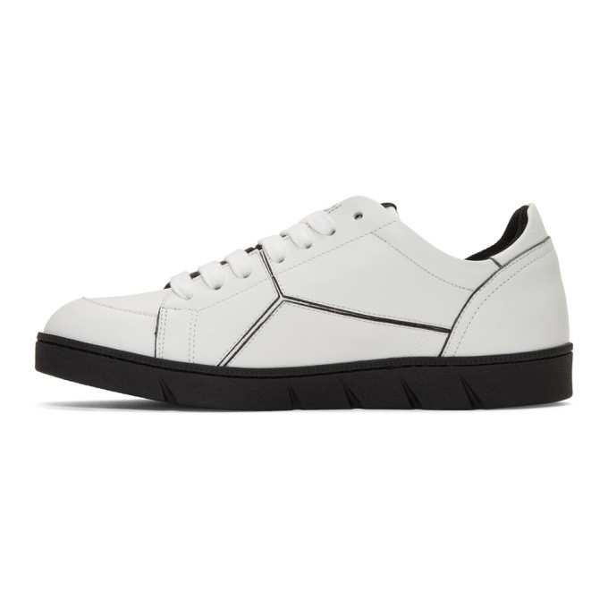 Loewe White Puzzle Sneakers