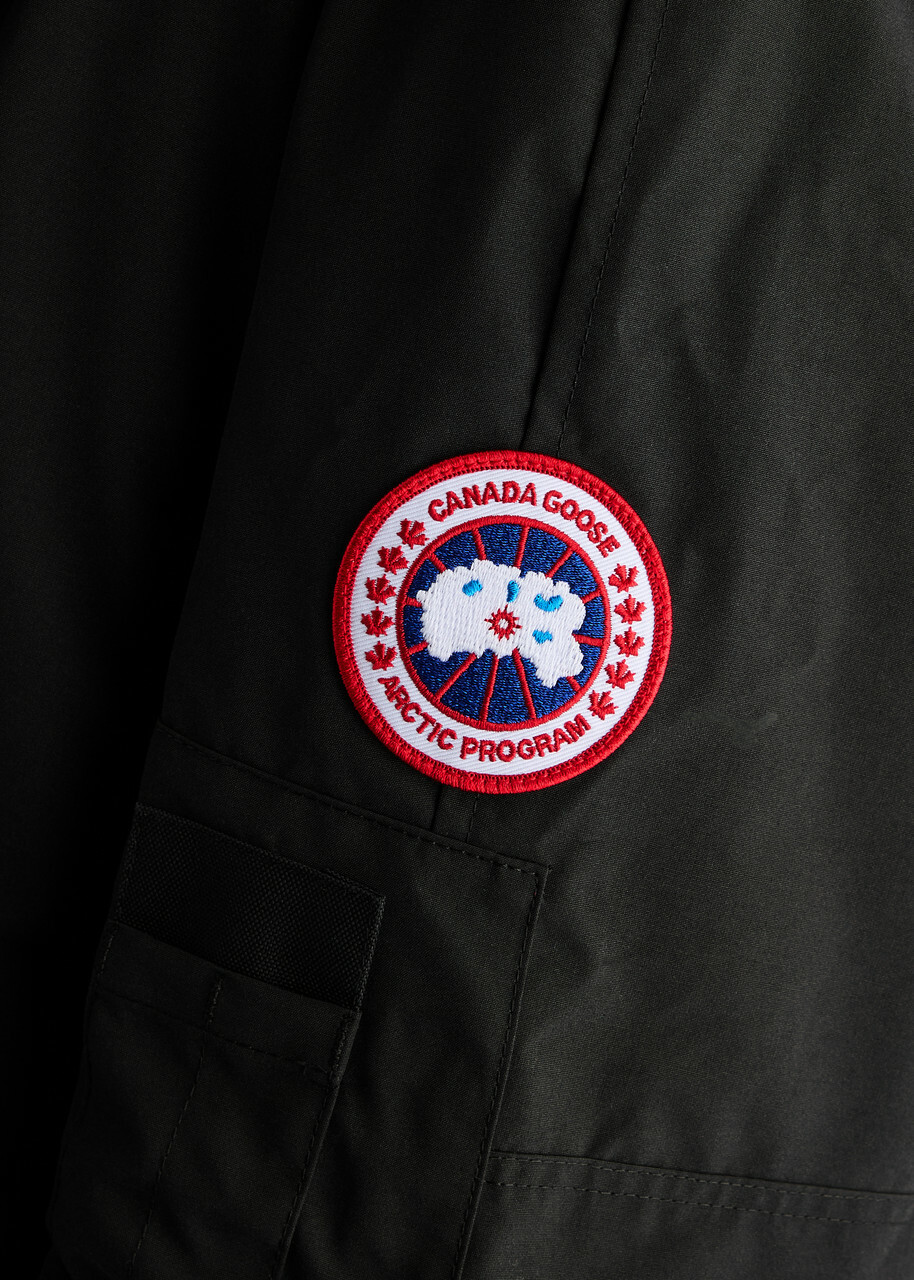 Canada Goose Chilliwack Hooded Shell Bomber Jacket Black