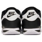 Nike Black Cortez Leather Sneakers