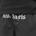 Palm Angels Men's Logo Swim Shorts in Black