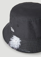 Yohji Yamamoto - x New Era Dahlia Bucket Hat in Black