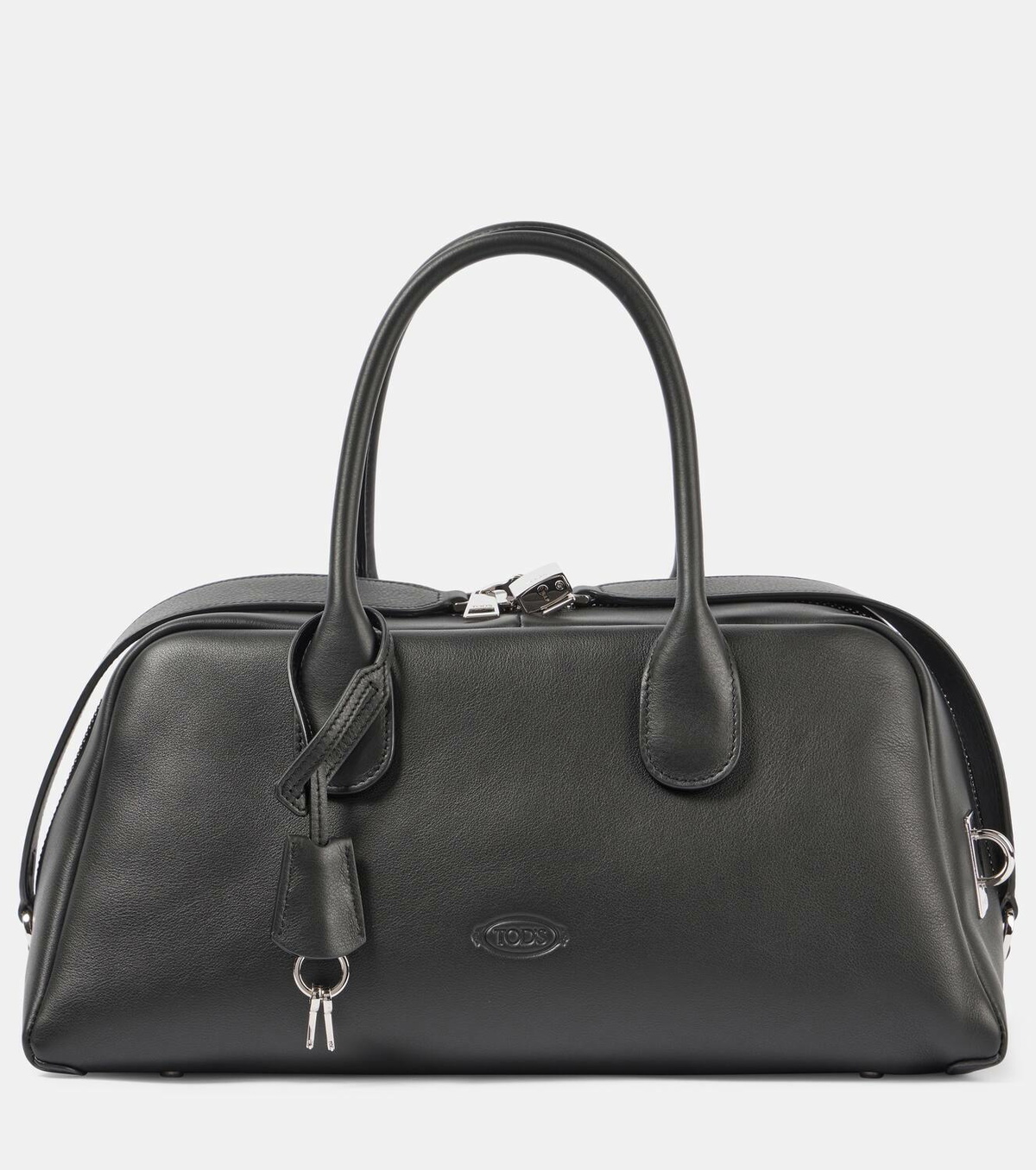 【関税＆送料込み】Tod'S Darsena Medium Leather Satchel Bag Woman BROWN Tod's Darsena in Leather Medium