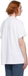Doublet White Retro Poster Embroidery T-Shirt