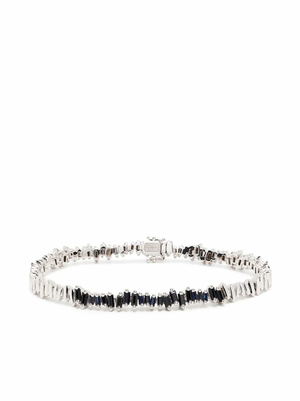 Photo: Suzanne Kalan 18K White Gold ID Sapphire Bracelet
