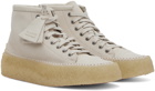 Clarks Originals Off-White Caravan Desert Boots