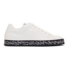 Fendi White Fendi Vocabulary Sneakers