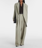 The Frankie Shop Solana wool, silk, and cashmere bodysuit