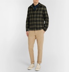 PS by Paul Smith - Checked Wool-Blend Shirt Jacket - Men - Brown