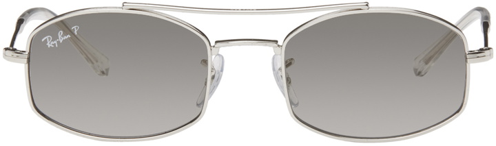 Photo: Ray-Ban Silver RB3719 Sunglasses