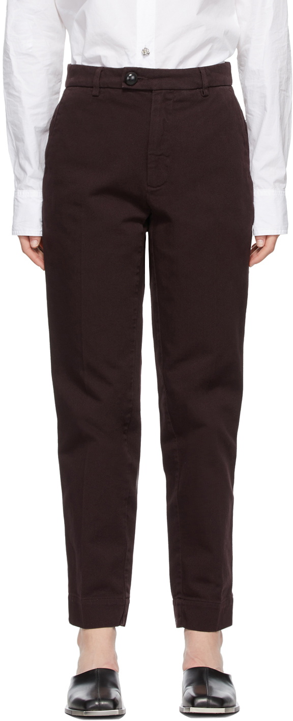 Namacheko Black Zigzag Thorwald Trousers Namacheko