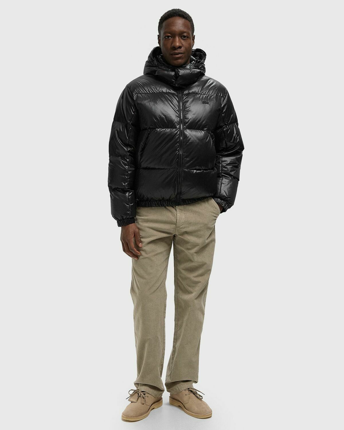 Lacoste PUFFER JACKET Black Mens Down & Puffer Jacket